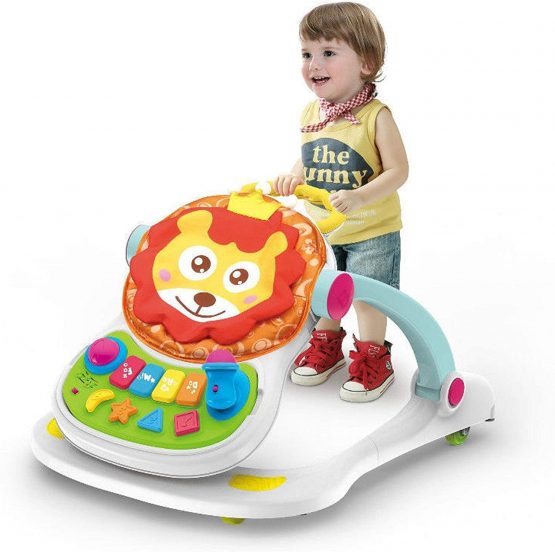 4 in 1 convertible anti rollover Baby Walker