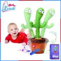 Dancing Cactus Toy – Singing, Talking & Recording Plush