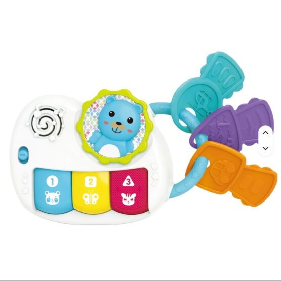 Baby Musical Keys – Sensory Teether Toy with Lights & Sound (6650)